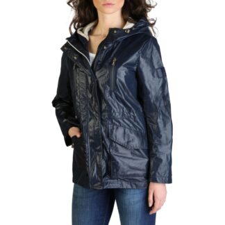 Yes Zee - Chic Blue Biker Jacket for Women