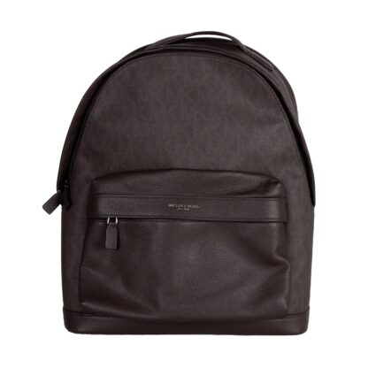 Michael Kors - Elegant Brown Leather Backpack