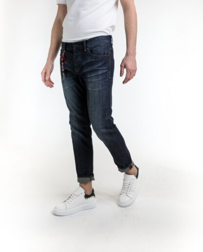 Yes Zee - Essential Blue Slim Fit Comfort Stretch Jeans