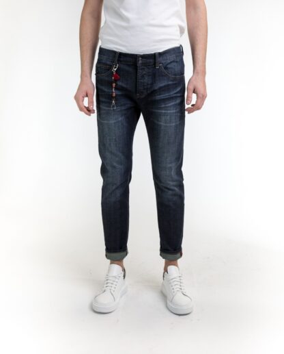 Yes Zee - Essential Blue Slim Fit Comfort Stretch Jeans