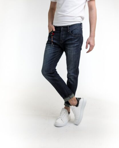 Yes Zee - Essential Blue Slim Fit Comfort Stretch Jeans