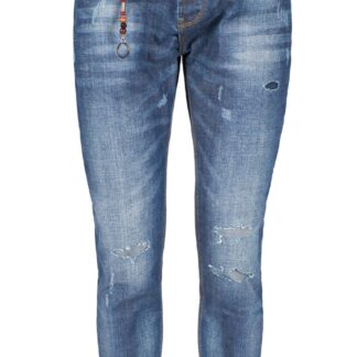 Yes Zee - Sleek Slim Fit Denim in Vivid Blue