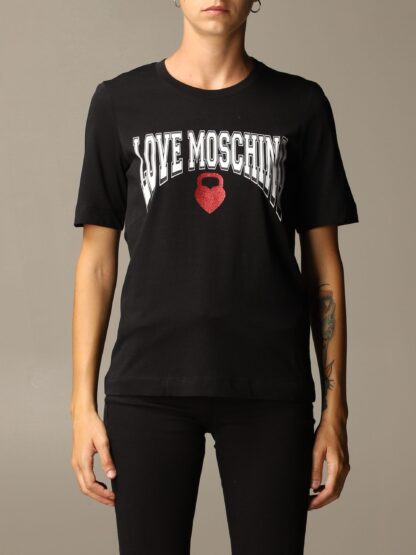 Love Moschino - Chic Boxing Print Cotton Tee