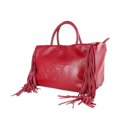 Blumarine - Elegant Josephine Handbag in Light Burguny