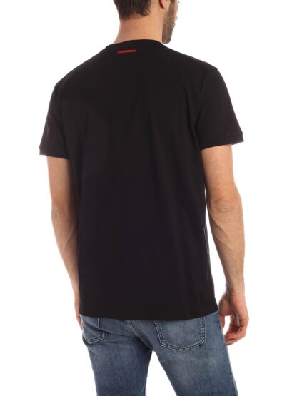 Dsquared² - Sleek Cotton Crewneck Tee with Bold Logo