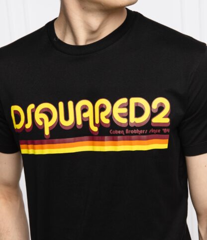 Dsquared² - Elegant Cotton Print Tee for Him