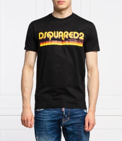 Dsquared² - Elegant Cotton Print Tee for Him