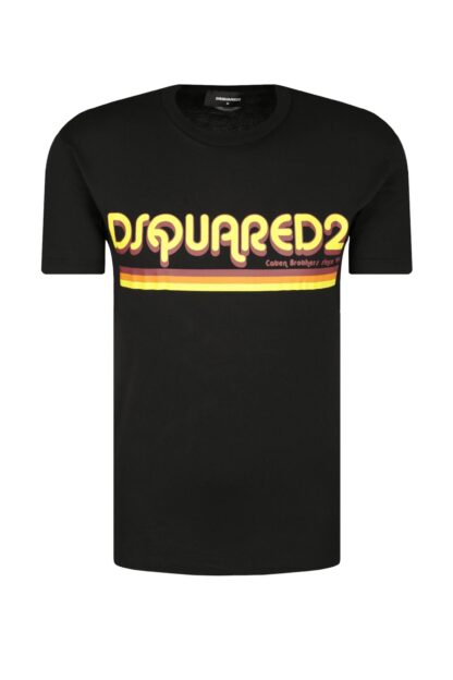 Dsquared² - Elegant Cotton Print Tee for Him