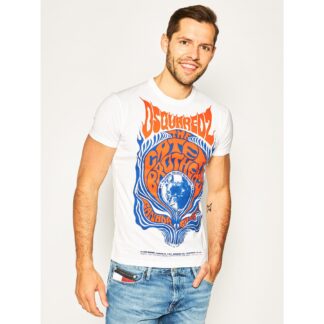 Dsquared² - Elevated Casual Chic Short-Sleeved Printed Tee