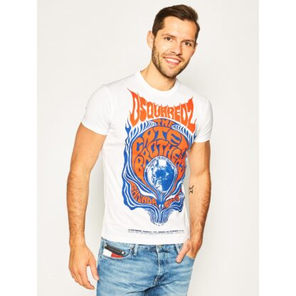 Dsquared² - Colorful Lettering Cotton Tee