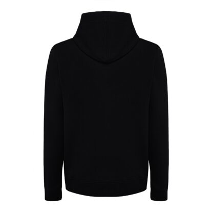 Scervino Street - Chic Hooded Cotton Jacket - Timeless Black Elegance