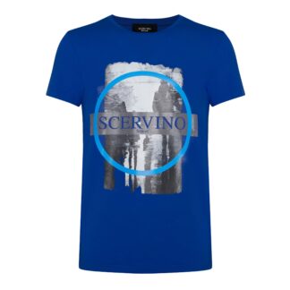 Scervino Street - Elegant Blue Photographic Print T-Shirt