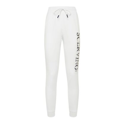 Scervino Street - Chic White Stretch Cotton Trousers