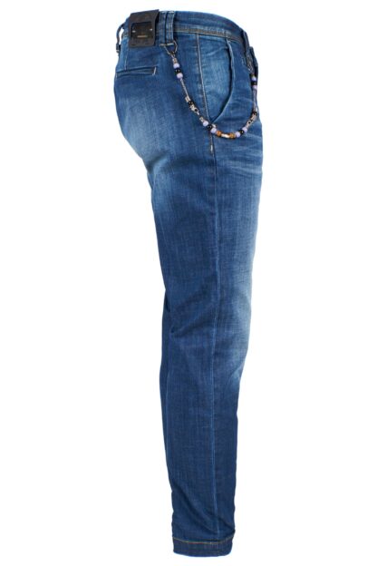 Yes Zee - Trendy Tapered Fit Blue Denim Jeans