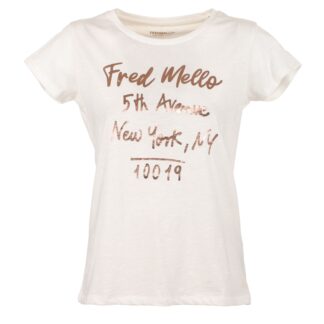 Fred Mello - Chic Pink Cotton Tee