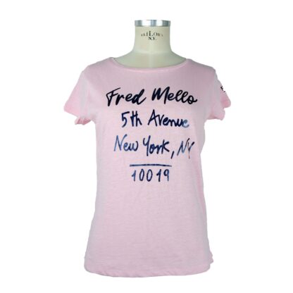 Fred Mello - Chic Pink Cotton Tee