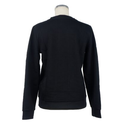 Patrizia Pepe - Chic Velvet Logo Crewneck Sweatshirt