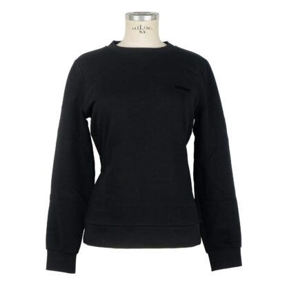 Patrizia Pepe - Chic Velvet Logo Crewneck Sweatshirt