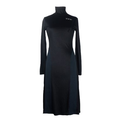 Patrizia Pepe - Elegant Long-Sleeved Dress with Eyelet Detail