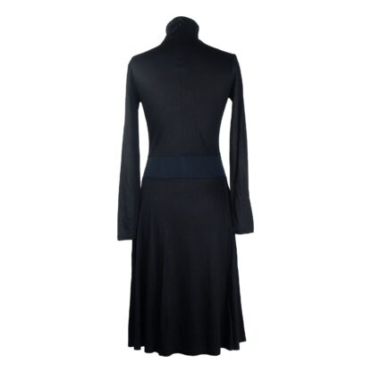 Patrizia Pepe - Elegant Long-Sleeved Dress with Eyelet Detail