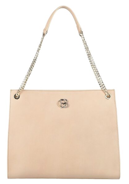 Baldinini - Chic Vintage-Inspired Beige Shoulder Bag