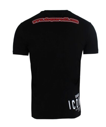 Dsquared² - Black Double-Sided Print Tee