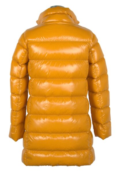 Refrigiwear - Chic Long Ellis Down Jacket in Gleaming Yellow