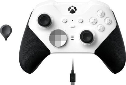 Microsoft Xbox Elite Wireless Series 2 – Core Black, White Bluetooth/USB Gamepad Analogue / Digital PC, Xbox One - Ασύρματο Χειριστήριο Βιντεοπαιχνιδιού Wlc e