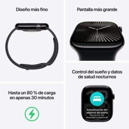 Ανδρικά Ρολόγια Apple Series 10 GPS 42mm Χρυσός Ροζ