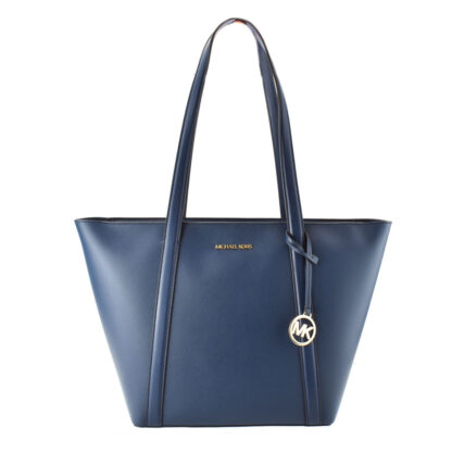 Γυναικεία Τσάντα Michael Kors PRATT-NAVY Μπλε 28 x 28 x 13 cm