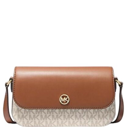 Τσάντα Ώμου Michael Kors 35F4GTVC1B-VANILLA Μπεζ 21 x 14 x 4,5 cm