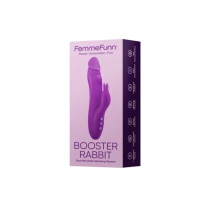 Συσκευή Δόνησης Dual Stimulation Vibe FemmeFunn Booster Rabbit Μωβ