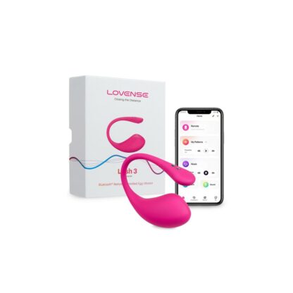 Συσκευή Δόνησης για Μασάζ Couples Massager Lovense Lush 3 Ροζ