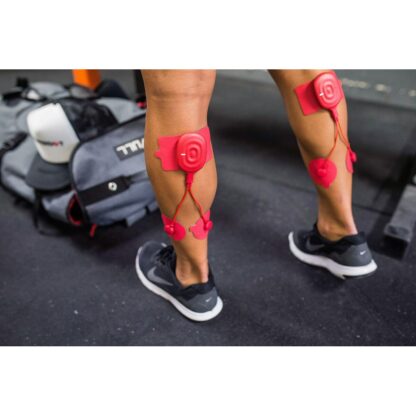 PowerDot 2.0 - Smart Electric Muscle Stimulator - Smart TENS Device - Duo Red - App Controlled Wireless Electrical Muscle Stimulator - Speed up Recovery, Improve Strength, Relieve Pain (Red) - Ηλεκτροδιεγέρτης Therabody PD01920-01