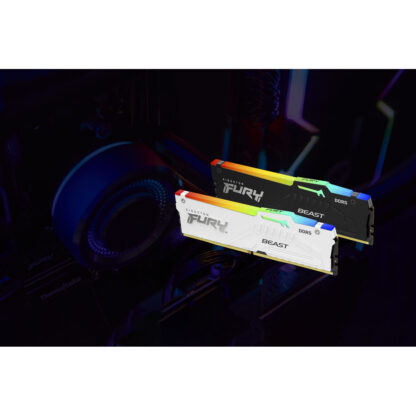 Kingston Technology FURY Beast 64GB 6400MT/s DDR5 CL32 DIMM (Kit of 2) RGB XMP - Μνήμη RAM KF564C32BBAK2-64 64 GB cl32