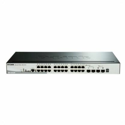 Switch Ντουλαπιού D-Link DGS-1510-28P 28 Puertos RJ45 92 Gbit/s SFP Μπλε Μαύρο