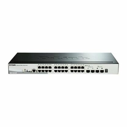 Switch Ντουλαπιού D-Link DGS-1510-28P 28 Puertos RJ45 92 Gbit/s SFP Μπλε Μαύρο