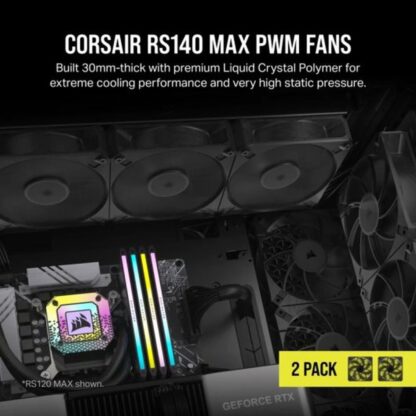 Ανεμιστήρας Κουτί Corsair RS120 MAX PWM