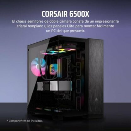 Κουτί Μέσος Πύργος ATX Corsair 6500X Μαύρο