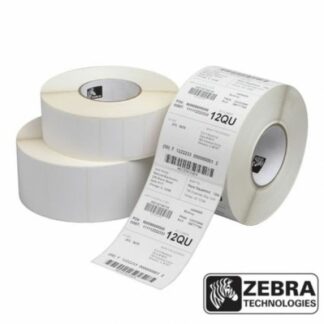 Zebra Wax Ribbon Black, 110mmx450m, 2300; Standard, 25mm core, 12/box - Ετικέτες για Εκτυπωτή CERA 2300BK11045 (12 uds)