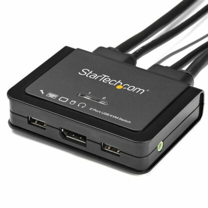 Διακόπτης KVM Startech SV211DPUA4K 4K Ultra HD USB Displayport 1,2 m