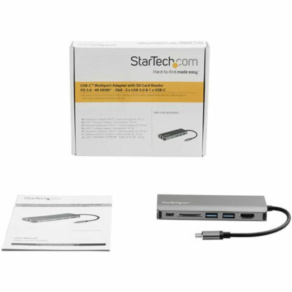 Dockstation Startech DKT30CSDHPD3         4K Ultra HD Γκρι