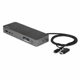 USB Hub Startech DK30CH2DEPUE Μαύρο Μαύρο/Ασημί Ασημί 100 W