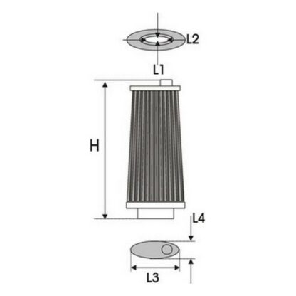 Φίλτρο αέρα Green Filters G491609