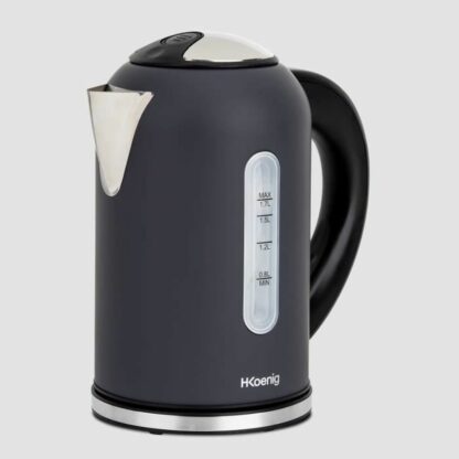 H.Koenig BOE52 electric kettle - Βραστήρας Hkoenig 2200 W Μαύρο Ανοξείδωτο ατσάλι 2200 W 1,7 L 1,7 L