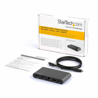 USB Hub Startech HBS304A24A           Μαύρο 5 Gbit/s