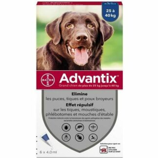 Πιπέτα για Σκύλους Advantix 10-25 Kg