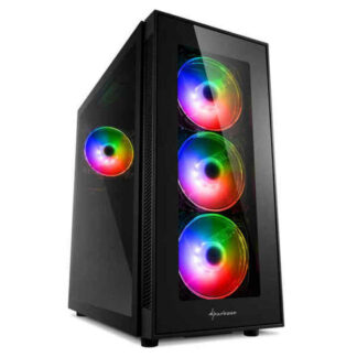 Κουτί Μέσος Πύργος ATX Sharkoon M30 RGB ATX E-ATX Μαύρο