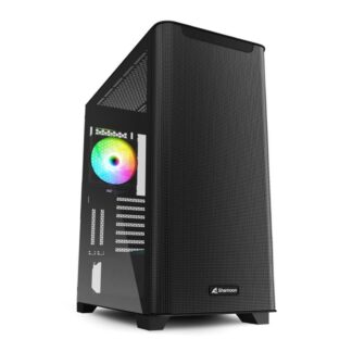 Κουτί Μέσος Πύργος ATX Sharkoon Rebel C50 RGB ATX Μαύρο