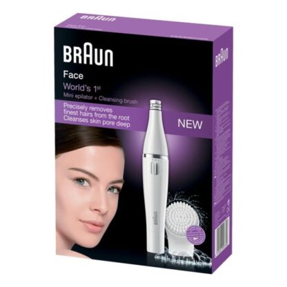 Braun 810 Facial Epilator and Cleansing Brush - Ηλεκτρικό Καθαριστικό Προσώπου/Αφαιρετικό Τριχώματος Face